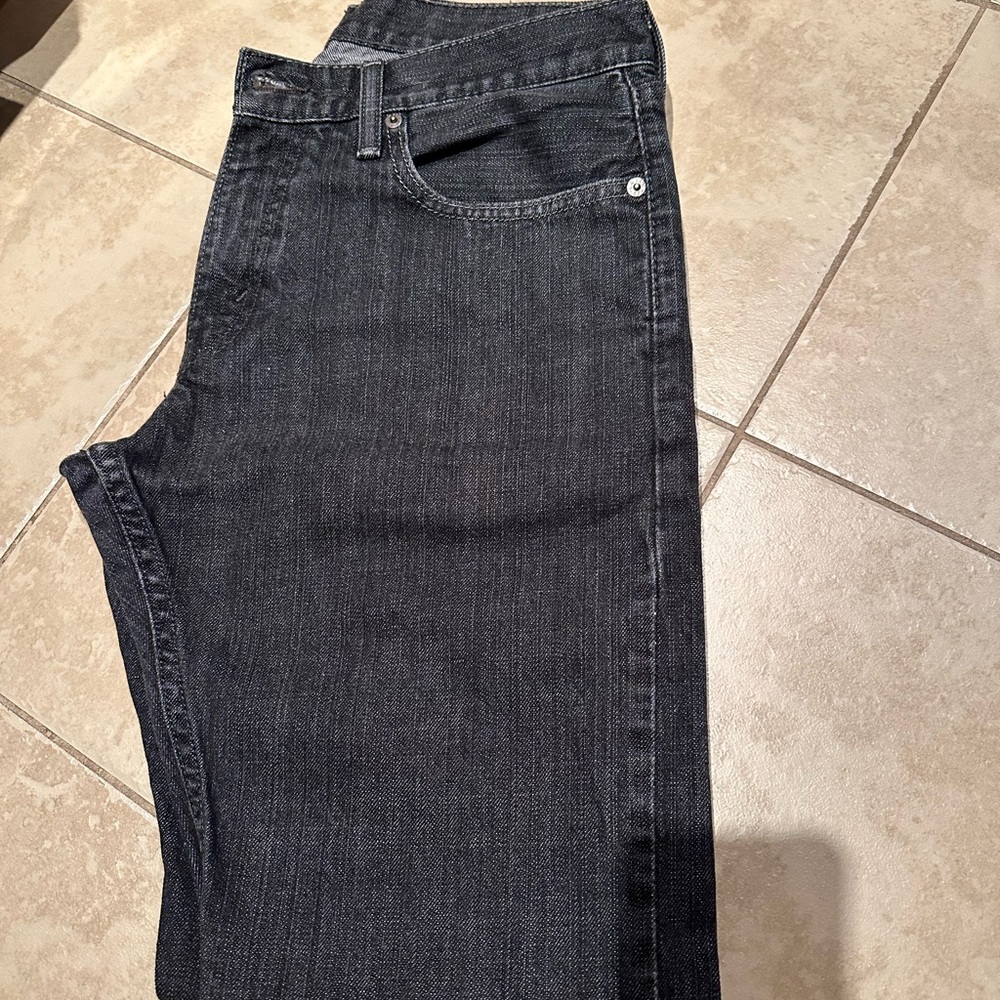 Levi's Black Straight Men's Jeans